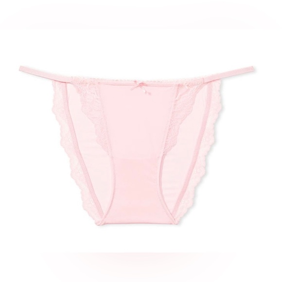 Victoria’s Secret Dream Angels NWT Smooth & Lace Mini String Bikini Panty Small - Picture 1 of 5